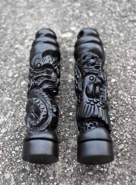 血檀木手工雕刻汽车钥匙扣吊坠