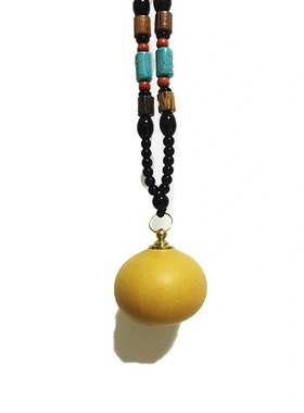 开口葫芦汽车挂件鼻烟壶手捻文玩