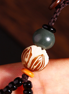 男女桃木桃木十二生肖三合钥匙扣