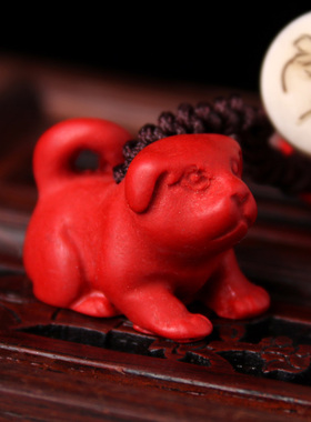 生肖迎禄挂件手链朱砂吊坠