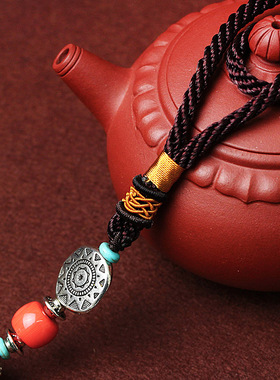 菩提子原籽手工打磨抛光挂件吊坠