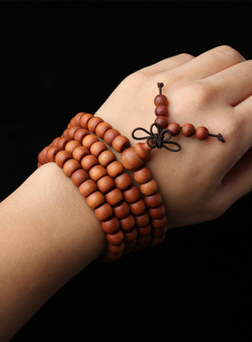 diy文玩天然手串沉水佛珠