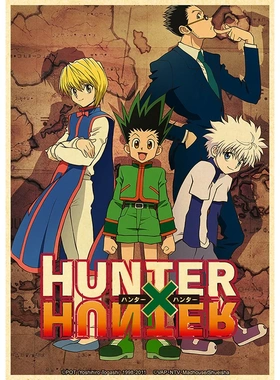 Hunter X Hunte Anime Poster Decor Home Posters Room Decor