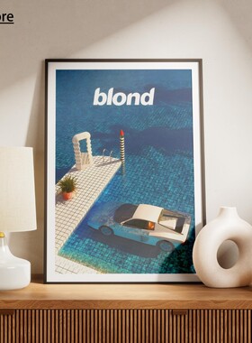 Frank Ocean Blond Album Prints Art Poster Pop Music Artists