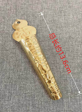 进宅入宅金属香炉门神壁炉拜神关公门神香炉挂壁式财神爷敬神插香