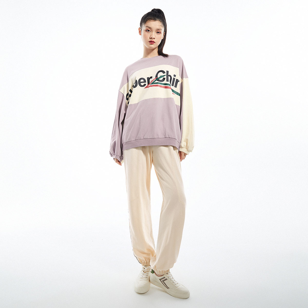 【商场同款飞跃联名】太平鸟圆领卫衣 太平鸟卫衣/绒衫