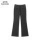 PEACEBIRD High Waisted Black Bootcut Pants Casual Pants 2025 Super Model Pants Flared Wide Leg Pants Women A1GBE3449