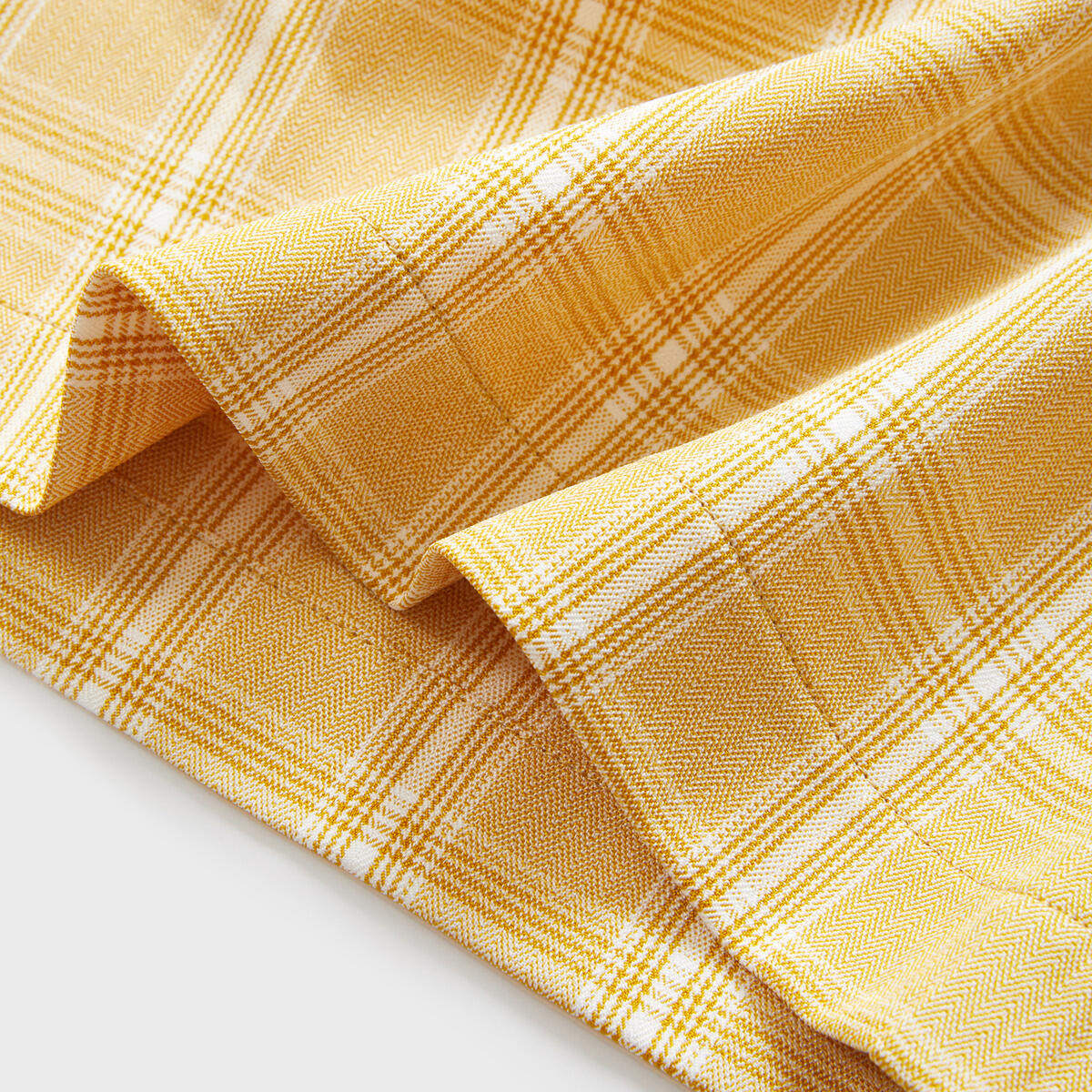 【专柜价369】太平鸟格纹2020短裤 太平鸟广仁休闲裤