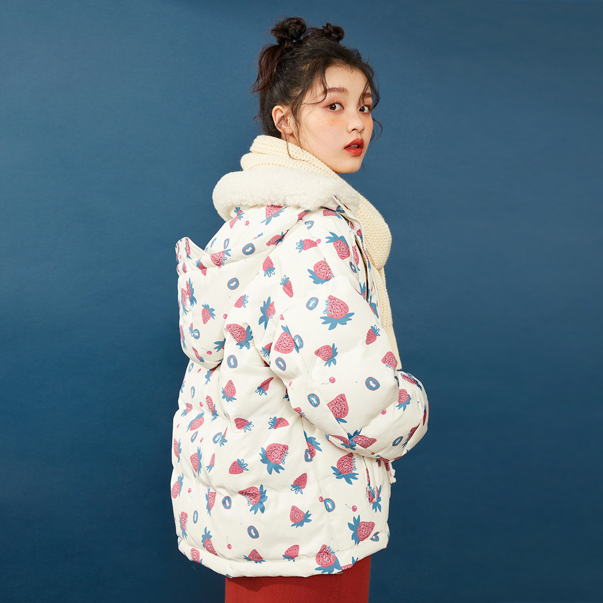 太平鸟爆款女2019冬新款韩版羽绒服 太平鸟羽绒服