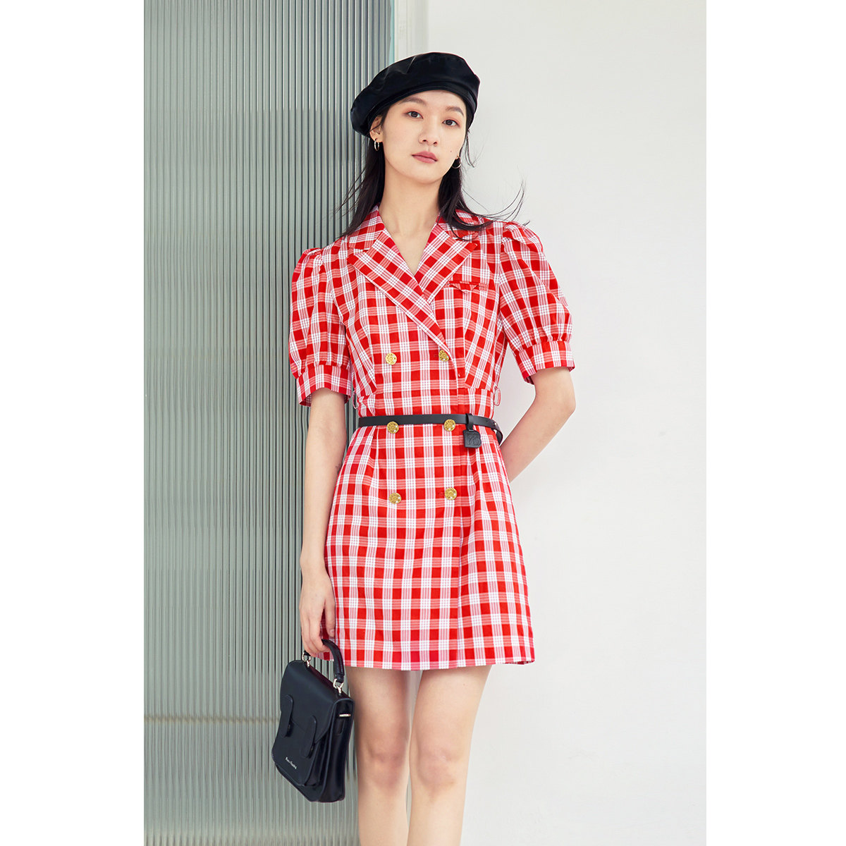 【商场同款】太平鸟女士时尚连衣裙 太平鸟广仁连衣裙