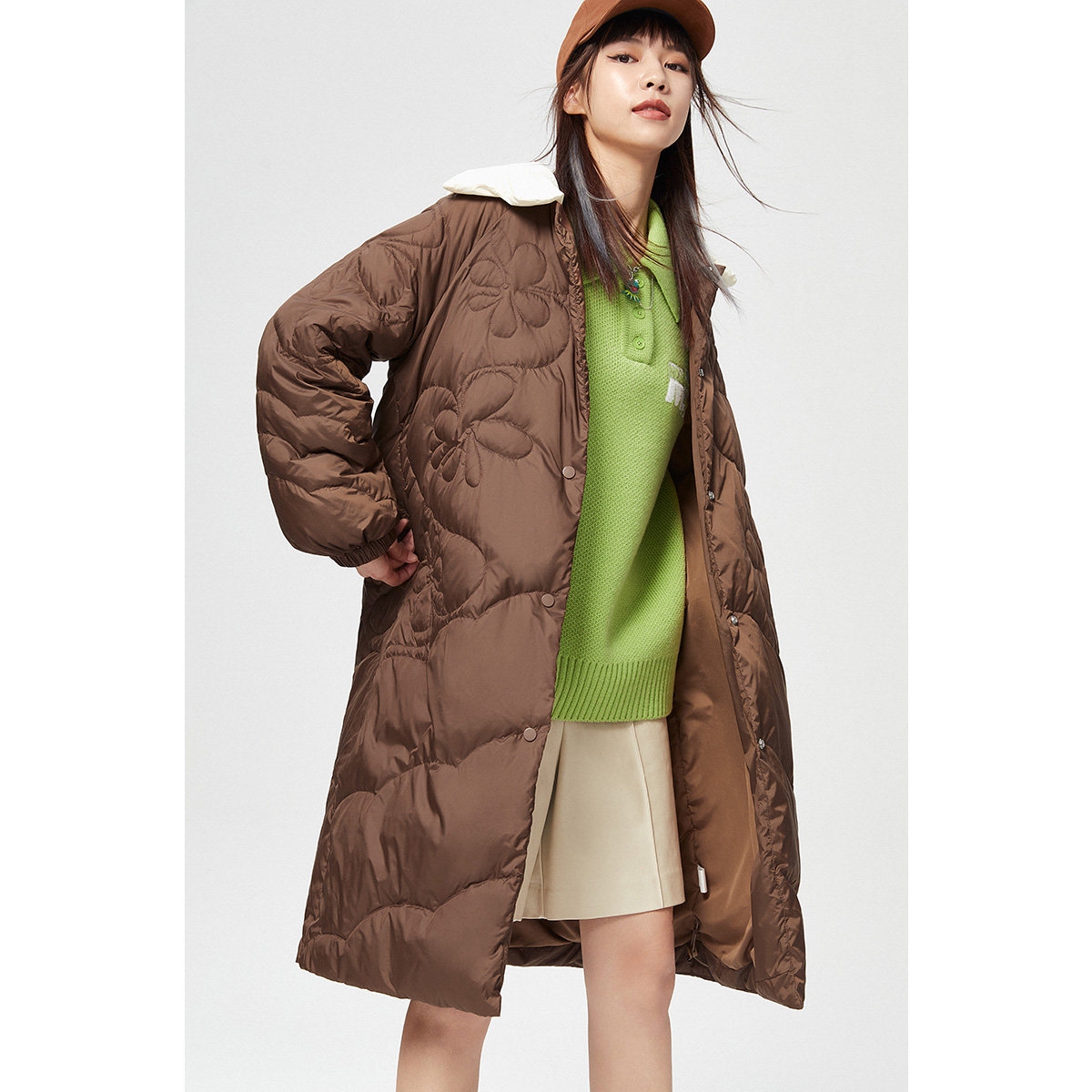 太平鸟零压轻薄短款新款基础羽绒服 太平鸟广仁羽绒服