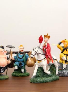 中式家居装饰品孙悟空手玩偶齐天大圣西游记树脂摆件工艺品