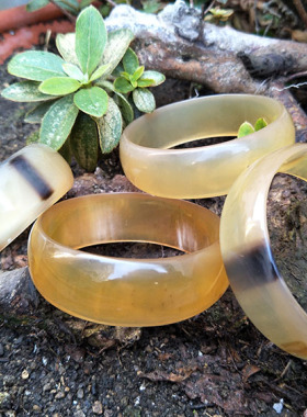 牦牛角贵妃西藏饰品民族风手环