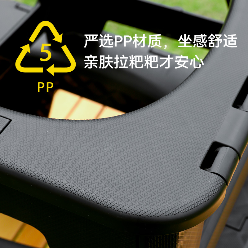 户外马桶车载应急折叠露营马桶凳便携式防臭成人女士旅行移动厕所 - 图1