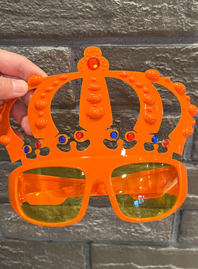 聚会系列皇冠装饰聚会生日眼镜