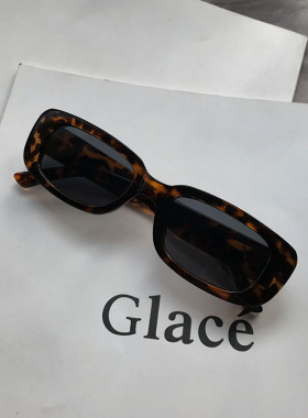 女欧美嘻哈个性小框太阳镜