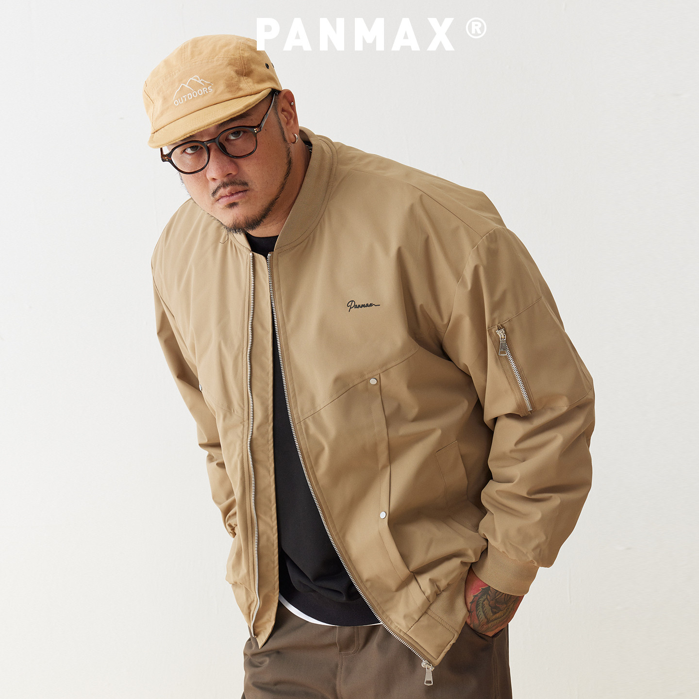 PANMAX大码潮牌男装秋冬新品棉服棒球服多口袋日常通勤上衣,淘宝优惠券,粉丝福利购,淘宝优惠卷