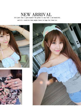 单颗短款配饰百搭甜美风珍珠项链