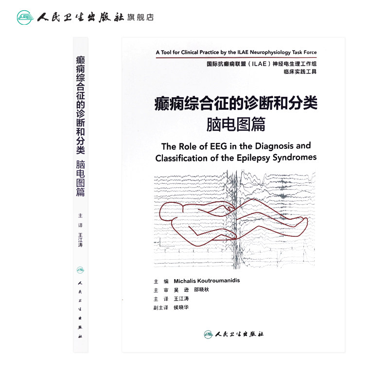 癫痫综合征的诊断和分类脑电图篇 儿童成人神经病学遗传发育行为持续状态治疗检测临床实用人民卫生出版社内科学癫痫医学类书籍
