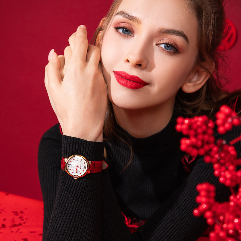 送礼物宝时捷2022年新款女士女表 宝时捷手表国产腕表