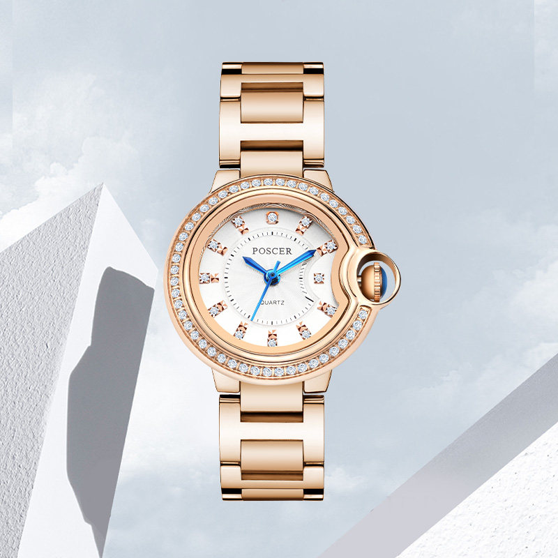 【烈儿专享】宝时捷2022新款女手表 宝时捷手表国产腕表