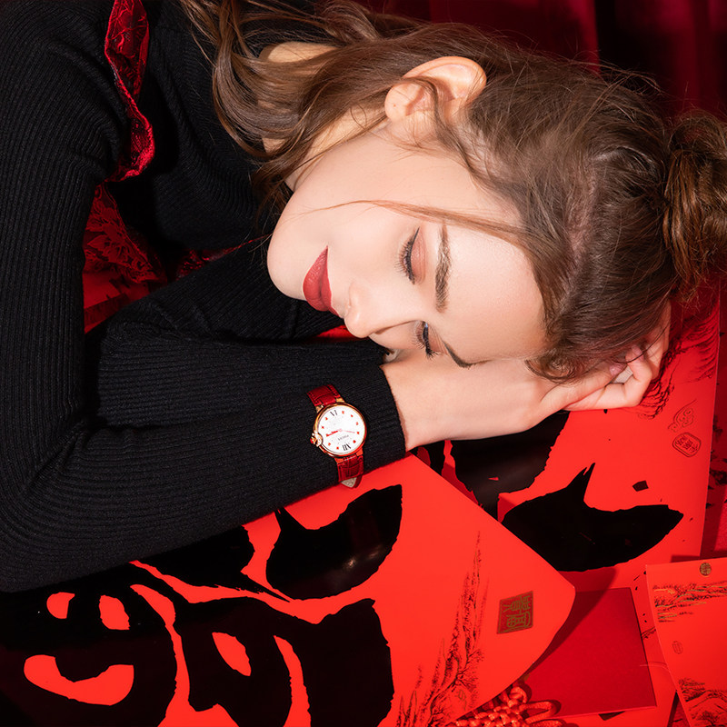 送礼物宝时捷2022年新款女士女表 宝时捷手表国产腕表