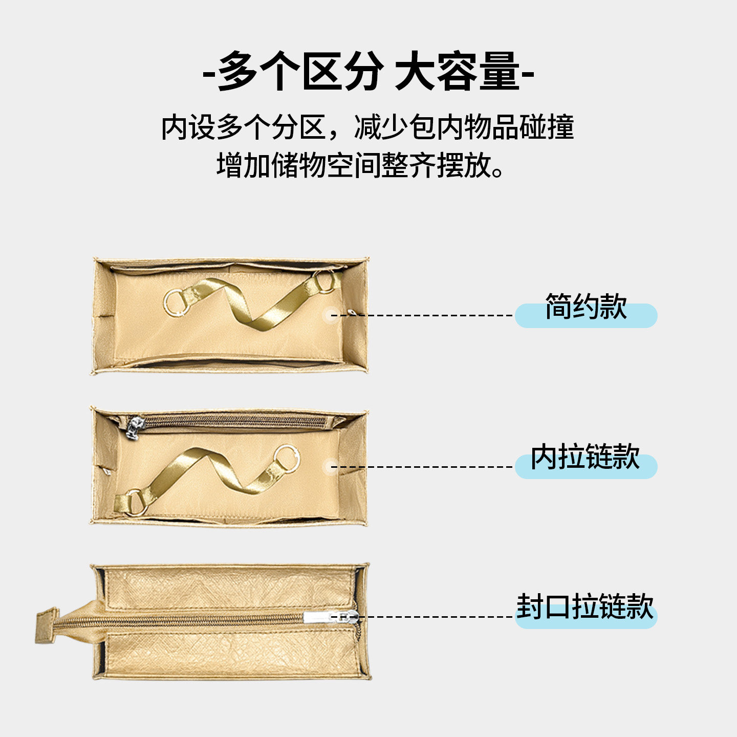 缇星梵适用克洛伊Chloe蔻依Woody托特包内胆包中包内胆轻薄防水袋,淘宝优惠券,粉丝福利购,淘宝优惠卷