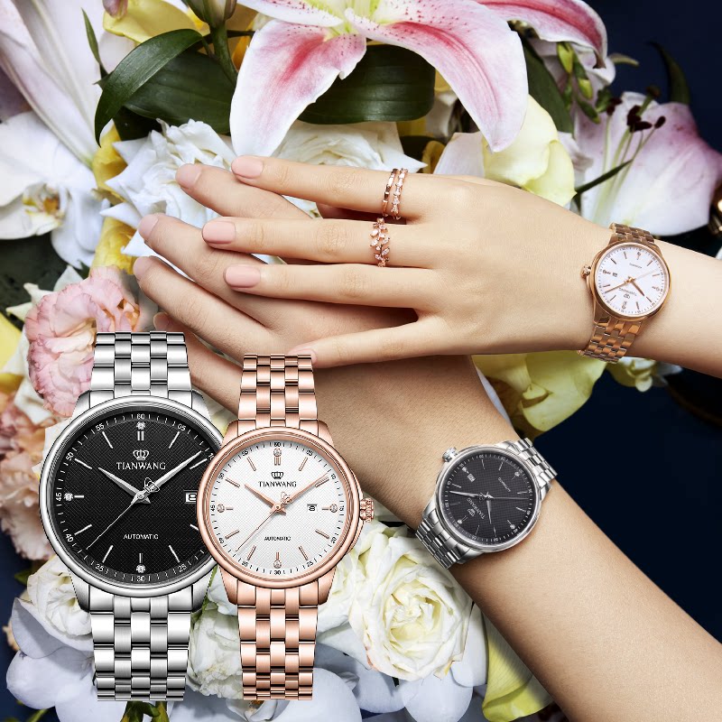 【商场同款专柜直发】天王恒隽女表 天王国产腕表