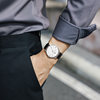 Tianwang Water Corrugated Genuine Leather Business Quartz Watch Men's Model 31331 Practical Gift for Dad on Father's Day