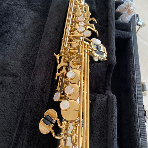 日本原装柳泽乐器YANAGISAWA   S W037降b高音萨克斯直管银乐器 - 图2