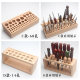Handmade leather DIY46 holes/98 hole punching diamond chops beech veneer engraving and printing tool holder multi-function storage table