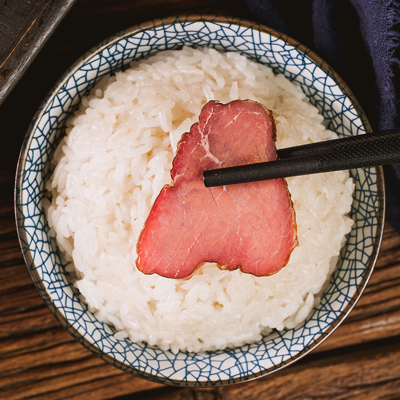 腊牛肉农家自制湖南特产柴火烟熏牛肉自养黄牛湘西腊肉腌制腊味 - 图1