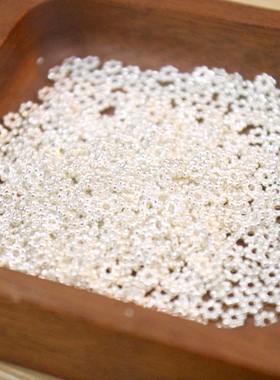 【4mm雪花片隔片花托】18k包真金色高保色diy手工饰品配件材料