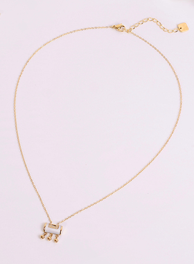 钛钢项链 新中式平安锁项链女小众设计感锁骨链高级感饰品不褪色