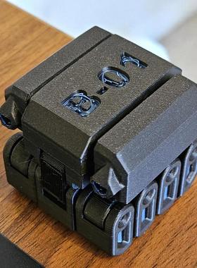3D打印可折叠变形立方体机器人BoxBot B-01 机器狗 儿童创意玩具