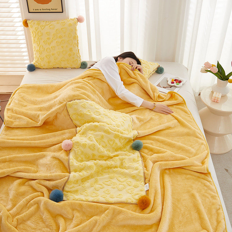 纯色抱枕被子两用午睡空调毯车载午休被沙发靠垫学生宿舍枕头被夏,淘宝优惠券,粉丝福利购,淘宝优惠卷