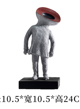 儿童卡通现代样板房间电视柜软装饰品北欧摆件et外星人物创意摆设