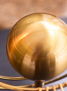 客厅轻奢高级感摆件现代办公室电视柜酒柜金属高档装饰工艺品批发