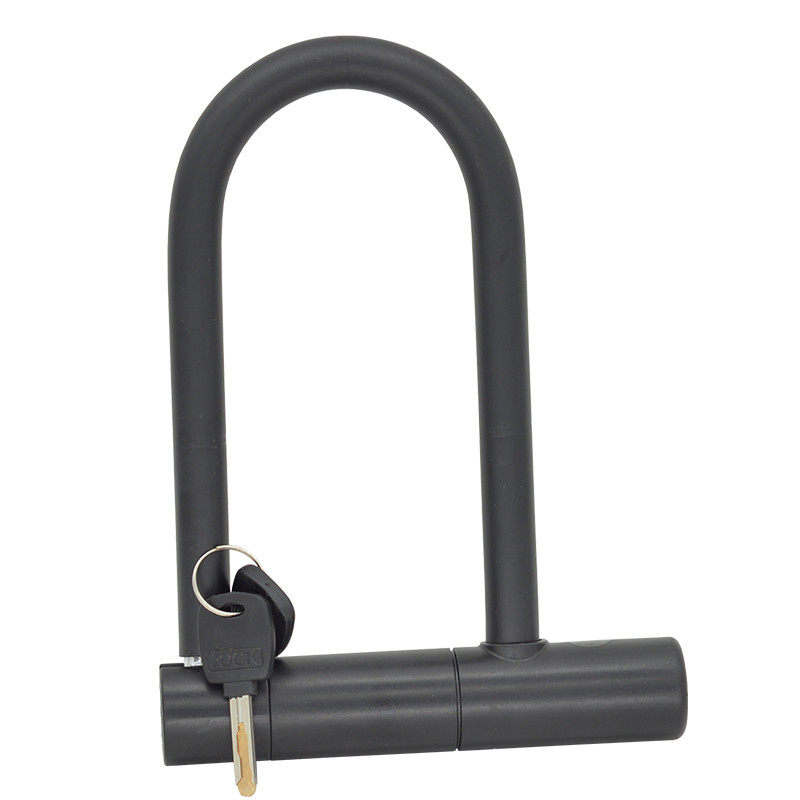 单车自行车锁童车U型防盗锁便捷快速上锁单开原子铜质锁芯栏杆锁,淘宝优惠券,粉丝福利购,淘宝优惠卷