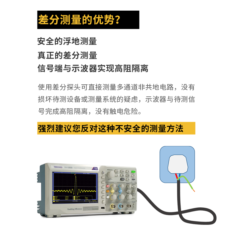 ETA埃塔ETA5010C性能差分信号测量示波器高压有源探头传感器