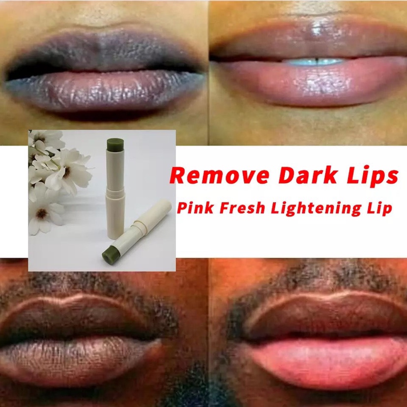 African Natural Green Plant Remove Dark Lips Treatment balm - 图2