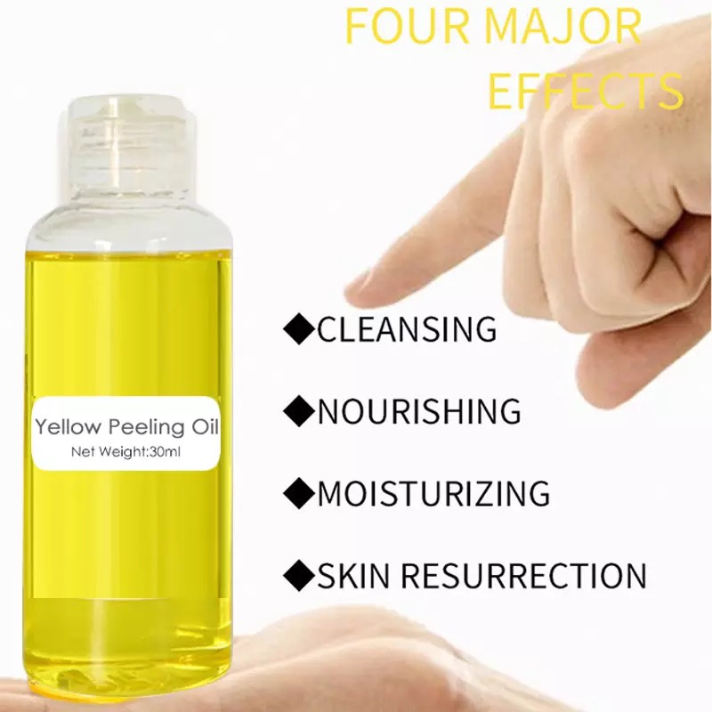 Yellow Peeling Oil Strong Lighten elbows Knees Hands Melanin - 图2