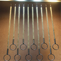 Clothing Store Crystal Rings Show Rack Steel Wire Hanger Upper Wall Suspension Chain Hanging Clothes Hook Childrens Clothing Chain Hanging Clothes Chain