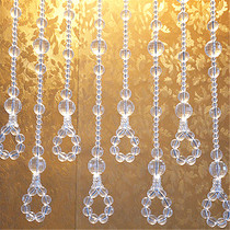 Clothing Store Crystal Rings Bead Chain Suspension Chain Hanging Chain Hanger Hanger Hanging Clothing Display Bead Chain
