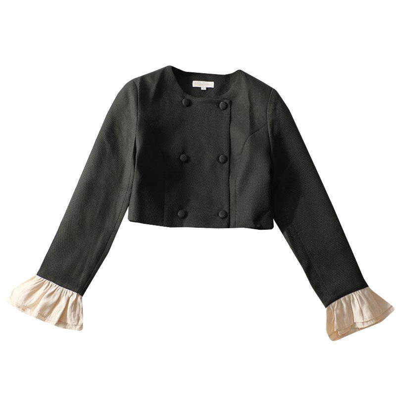 247972 秋短款单排扣长袖外套,淘宝优惠券,粉丝福利购,淘宝优惠卷