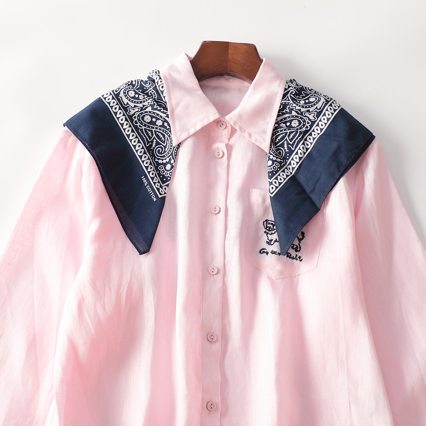 246853 秋棉麻衬衫 女中长款长袖单排扣清仓,淘宝优惠券,粉丝福利购,淘宝优惠卷