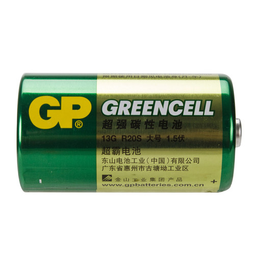 GP超霸1号电池13G碳性 D型1.5v燃气灶热水器手电筒一号大号R20P - 图3