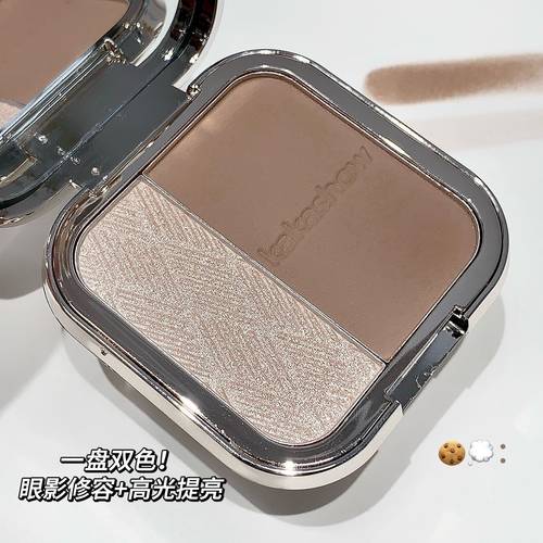 2025新款修容高光一体盘阴影侧影鼻影立体神器生姜高光粉提亮脸部 - 图0