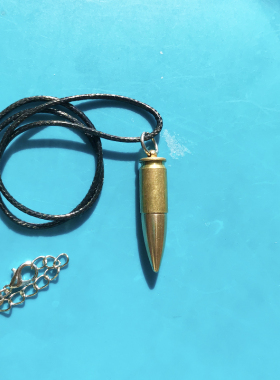 学生情侣礼品真弹壳手工制作