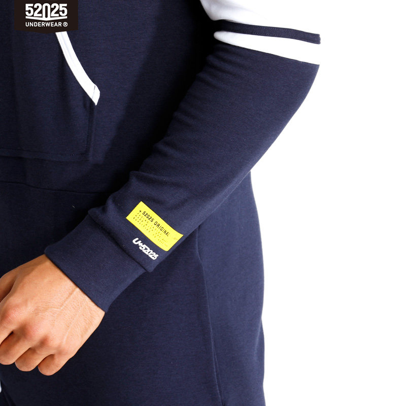 52025纯棉ins风连体衣潮运动睡衣 52025内衣睡衣/家居服套装